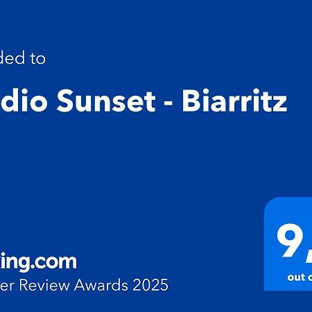 Studio Sunset - Biarritz Kültér fotó